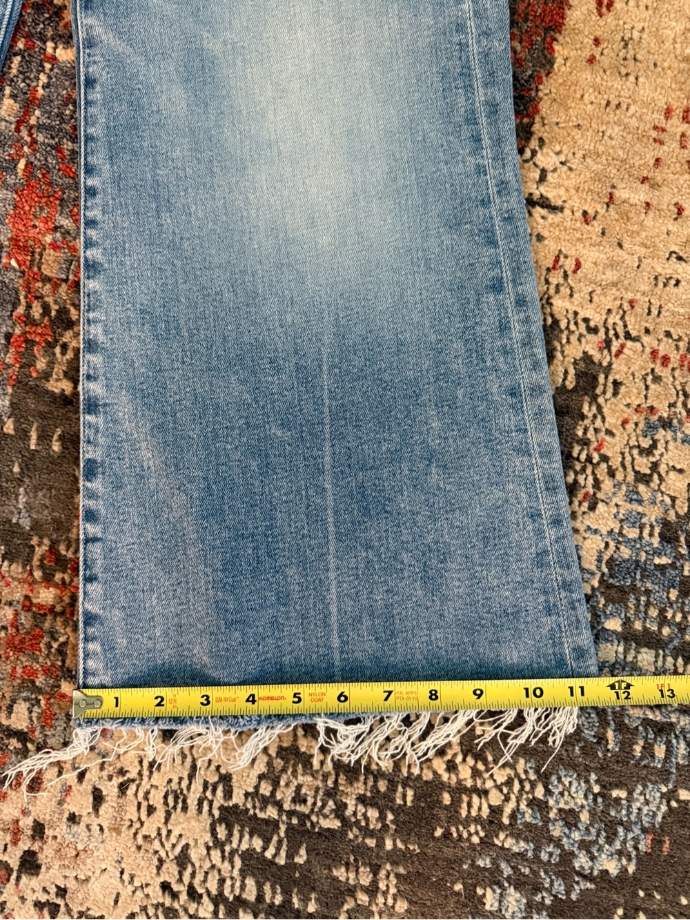 MOTHER Twister Skimp Wide Leg Crop - Picture 5 of 10